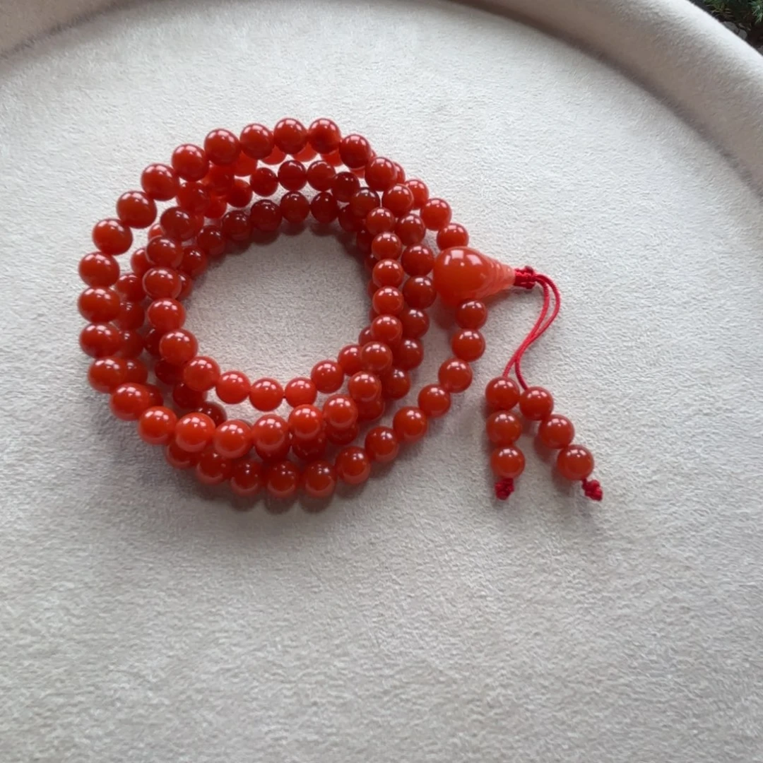 南红玛瑙6➕多圈未镶嵌