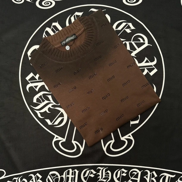 【5110】轻奢高级感重磅满钻设计感T恤短袖（男女同款）