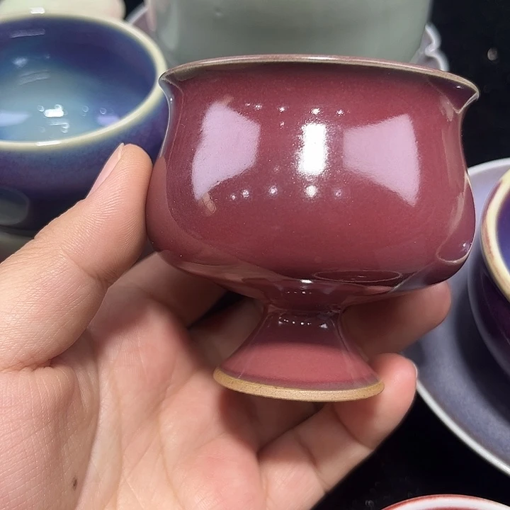 摆件陶钧窑茶器钧窑茶器