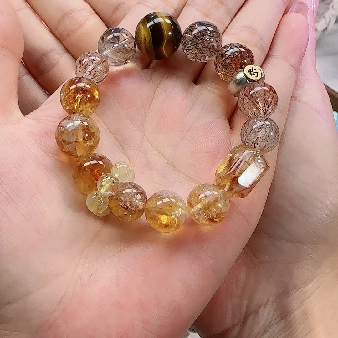 水晶手串未镶嵌z***z十二生肖