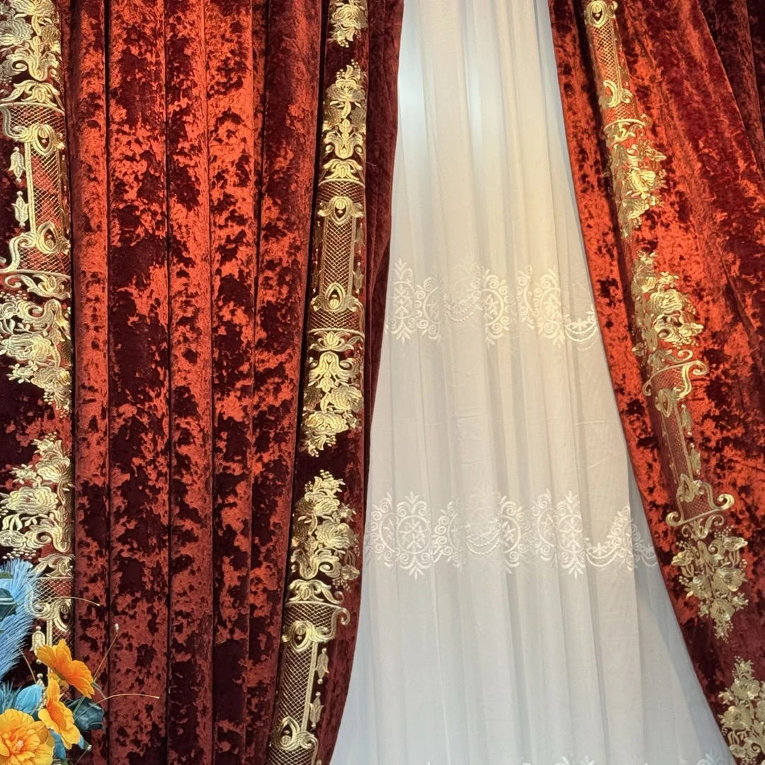 高级感窗帘布，雪尼尔，丝绒，各种布料看直播间再买