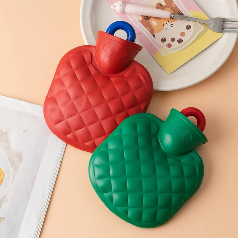 女生用冬天热水袋暖手袋小号注水暖手宝毛绒防烫防爆暖被窝敷肚子