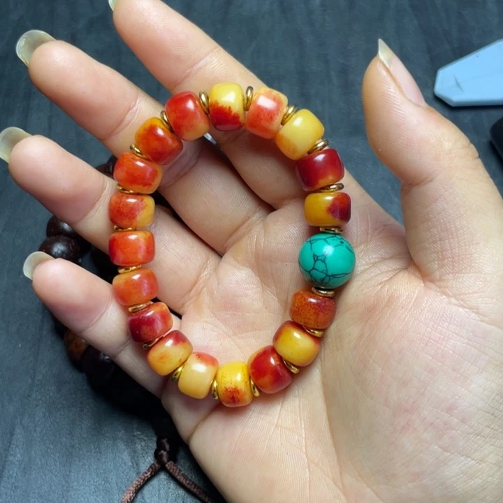 石英石铁合金龙**坤手串