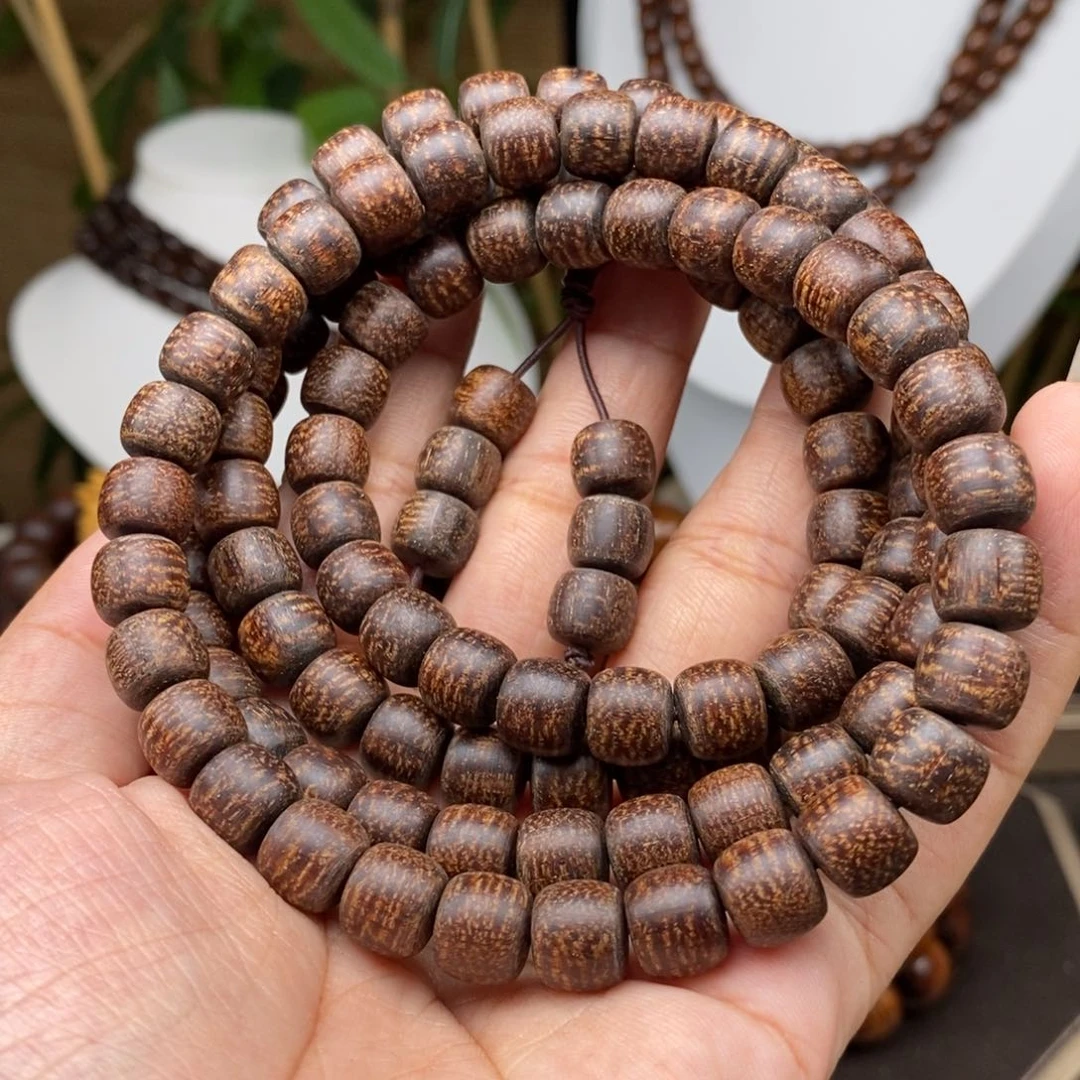 贡木手串/手链红*儿贡木8×9黑龙西瓜爆龙