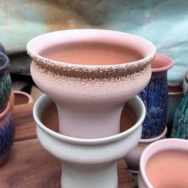 红陶微瑕花盆处理来啦