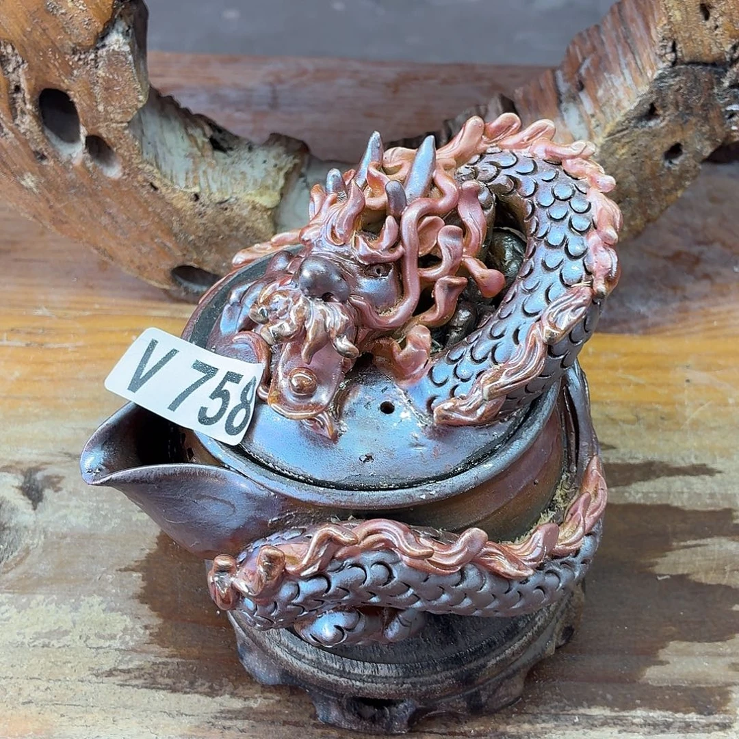 陶园柴烧，精品高货V758瑕