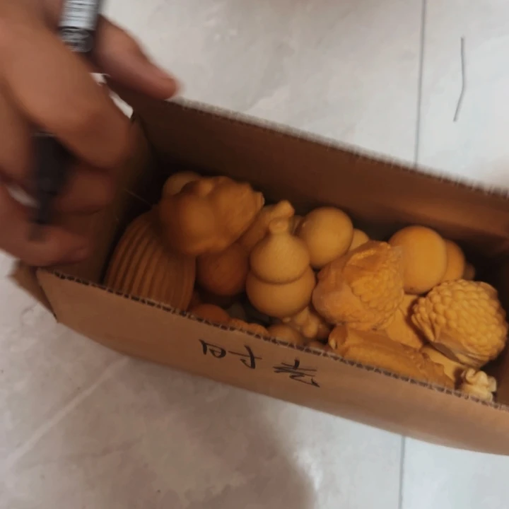 竹实心竹手把件杂项022