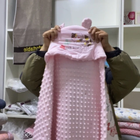 棉微瑕儿童包被一条