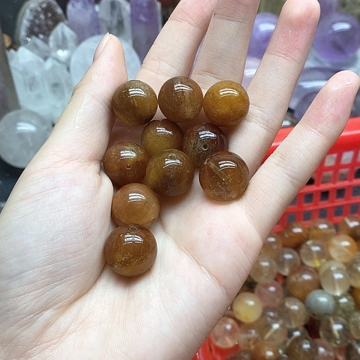 梦***夜水晶珠宝半成品未镶嵌水晶石188