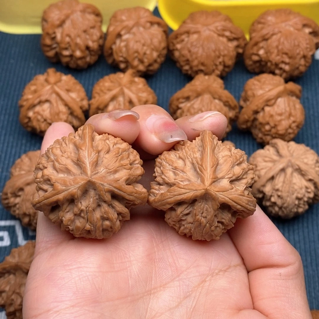 吊坠文玩核桃科*哥玉龙37.38