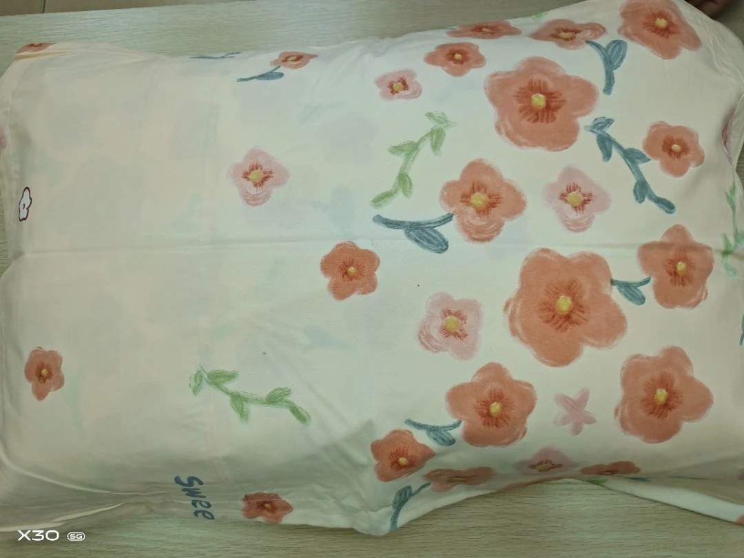 【105】加厚枕套48*74一对装 【初夏】