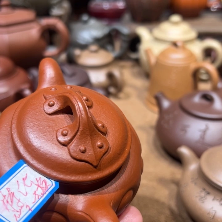 紫砂茶壶一*Q宜兴紫砂