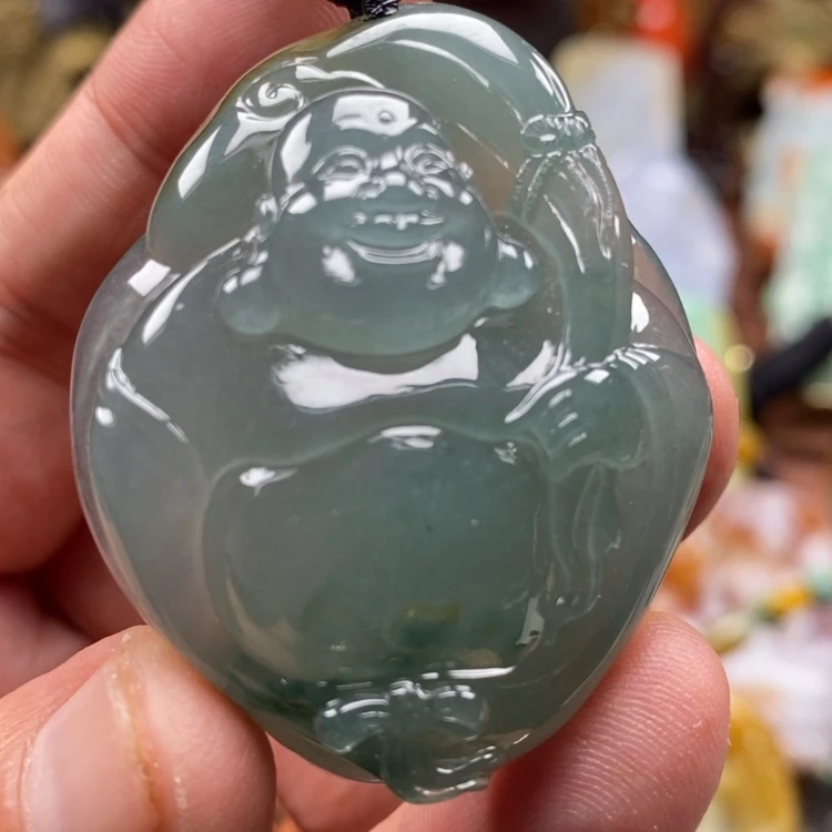 【闪购商品】颈饰未镶嵌翡翠缅甸翡翠A货吊坠