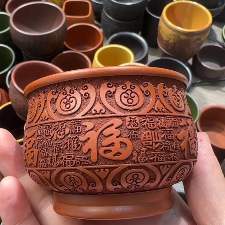 茶杯紫砂全手工紫砂