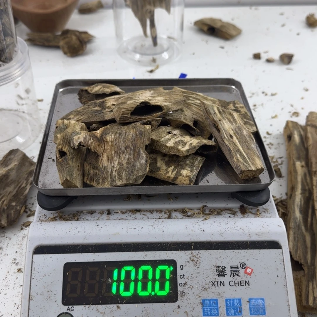 沉香碎屑沉香绿绮楠沉香100克