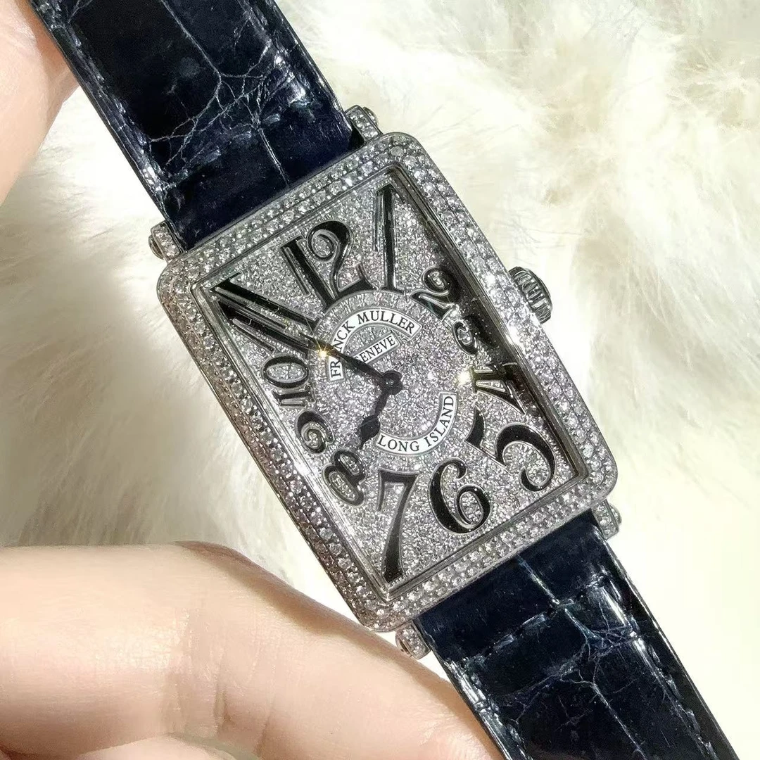99新 Franck Muller/法兰克穆勒 表径26mm石英腕表 后镶钻 满天星