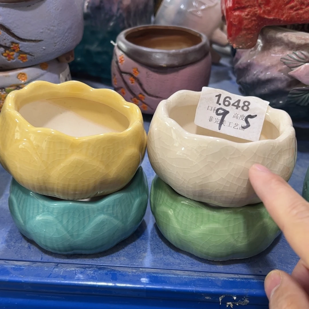 陶瓷陶瓷多肉花盆@@1648