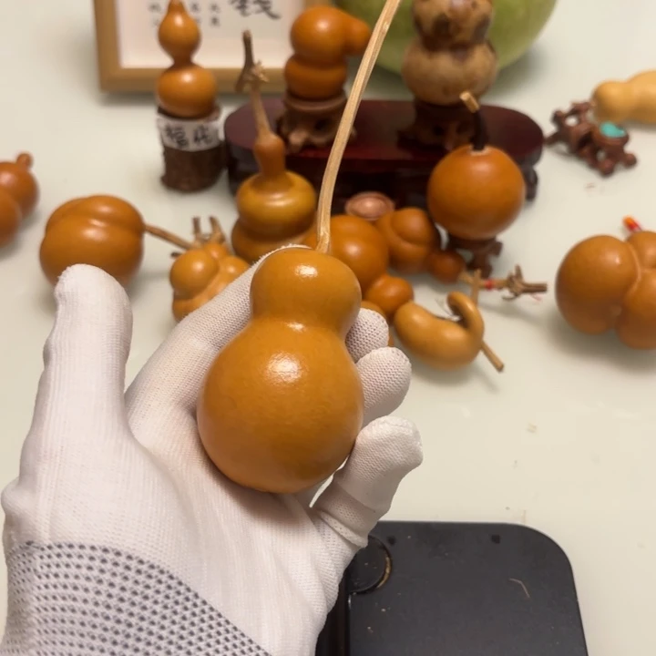 江***固天然手捻老皮葫芦