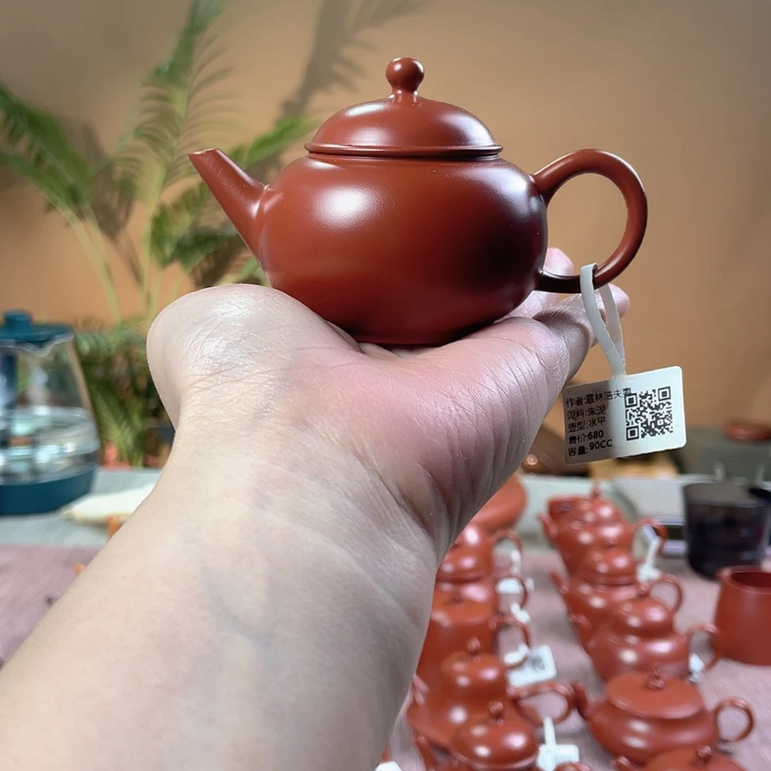 泥塑潮州全手工手拉壶