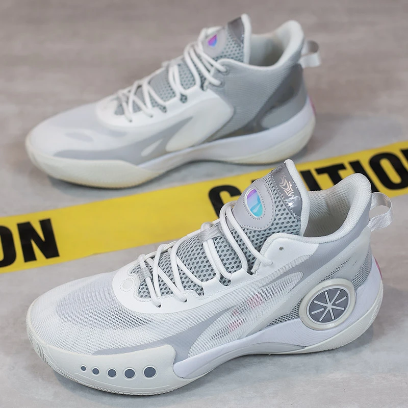 篮球鞋男女夏季网面透气轻便软底减震防滑耐磨学生运动鞋高帮战靴