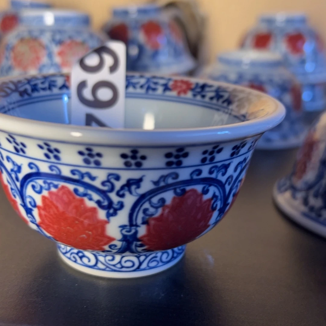 现代瓷青花釉里红工艺