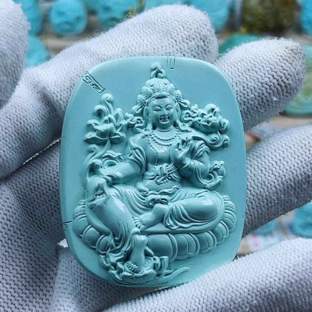 绿松石未镶嵌珠宝奇石