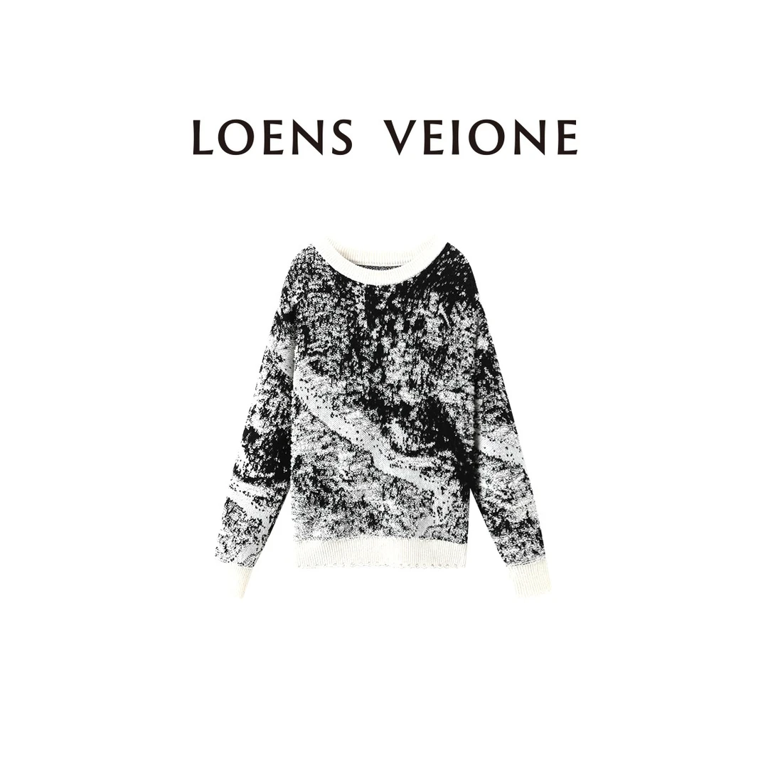 LOENS VEIONE【特价微瑕版衣 介意勿拍】100绵羊毛毛衣23CVDA0651N