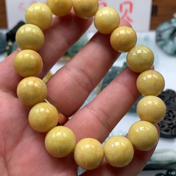 翡翠颈饰未镶嵌保真天然a货翡翠