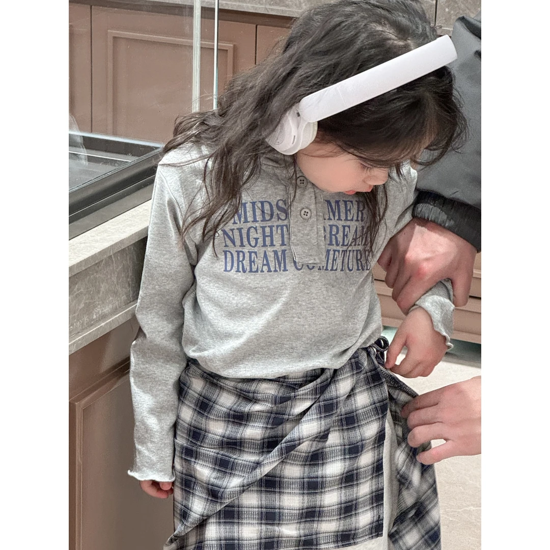 【森许】儿童字母印花连帽休闲卫衣-500