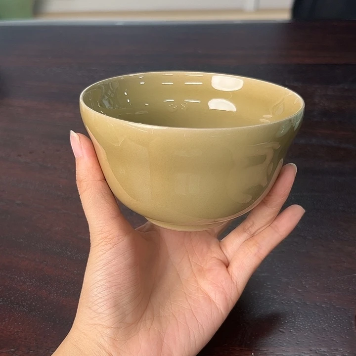 龙泉云间青瓷小米茶器