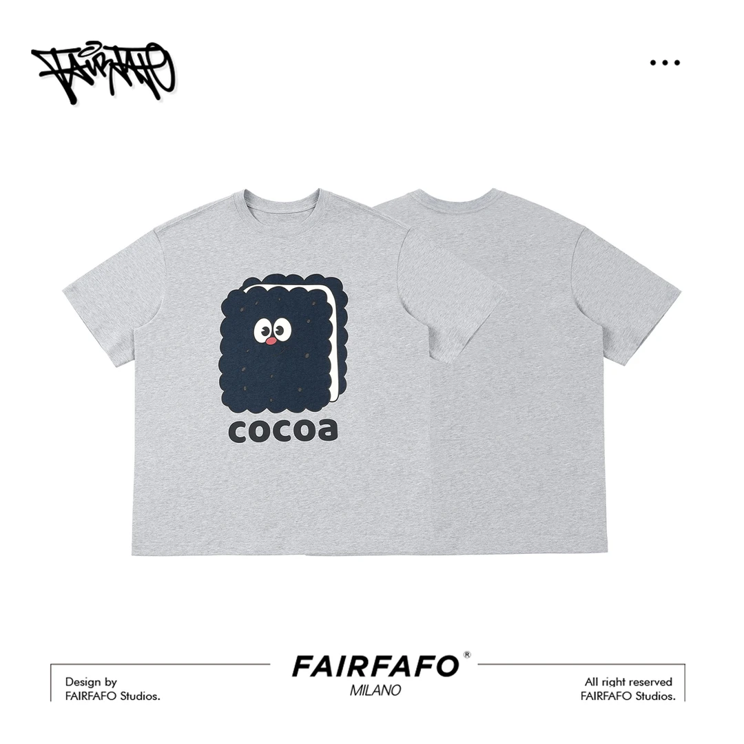 【黑饼干】可爱卡通饼干短袖TXCL52100