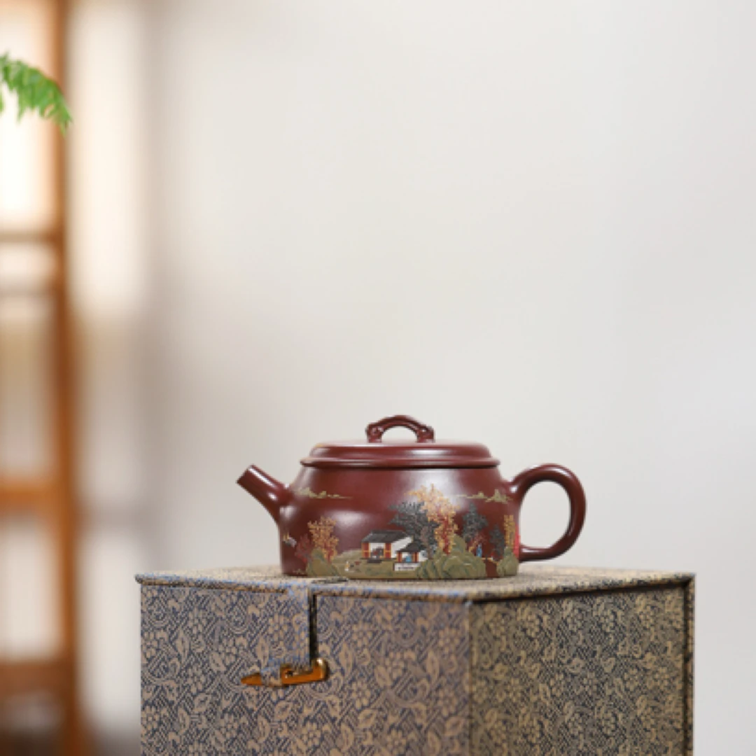 《如意》 紫砂好 1948景舟紫泥 170cc