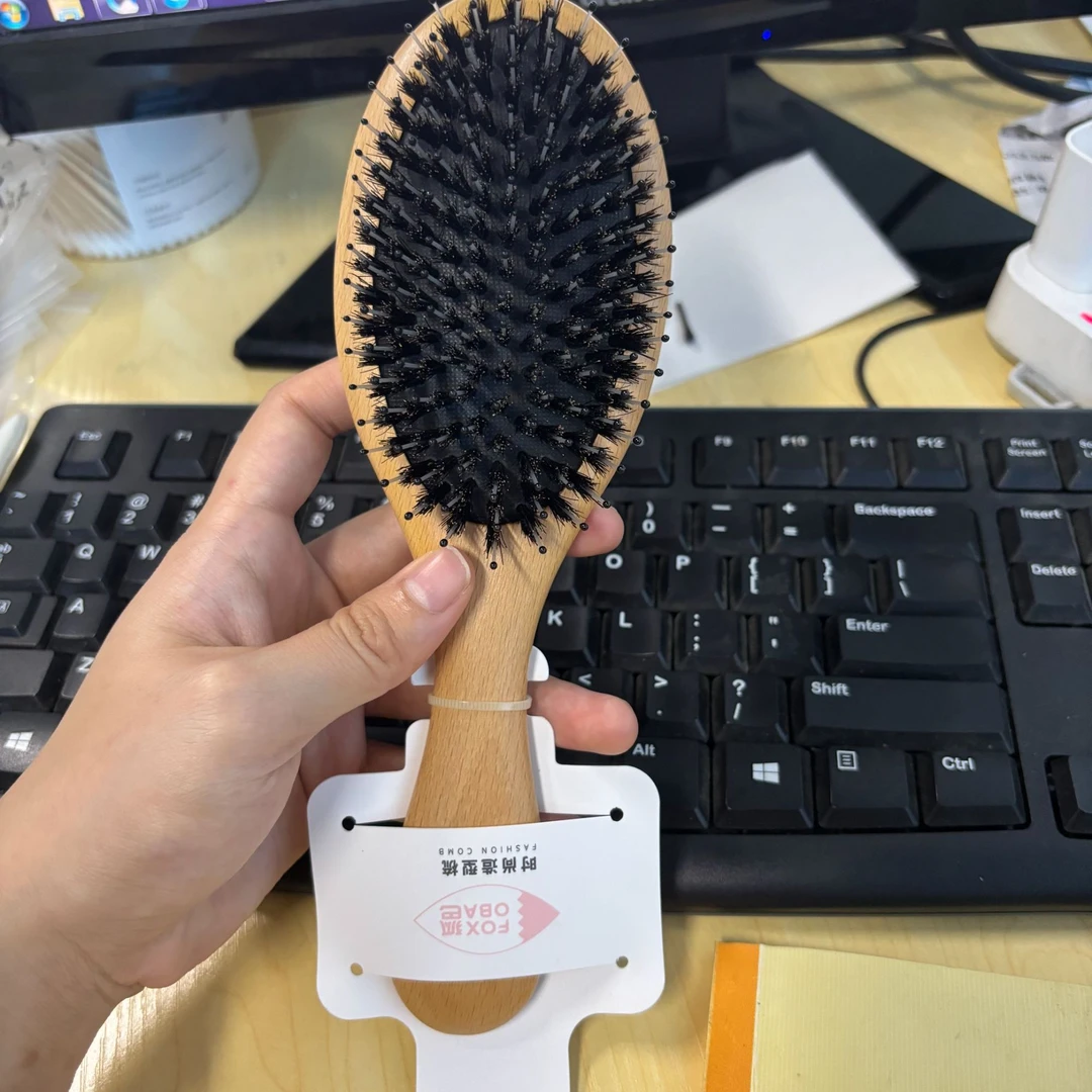 猪鬃梳护发养发气垫女士专用长发蓬松去油按摩气囊