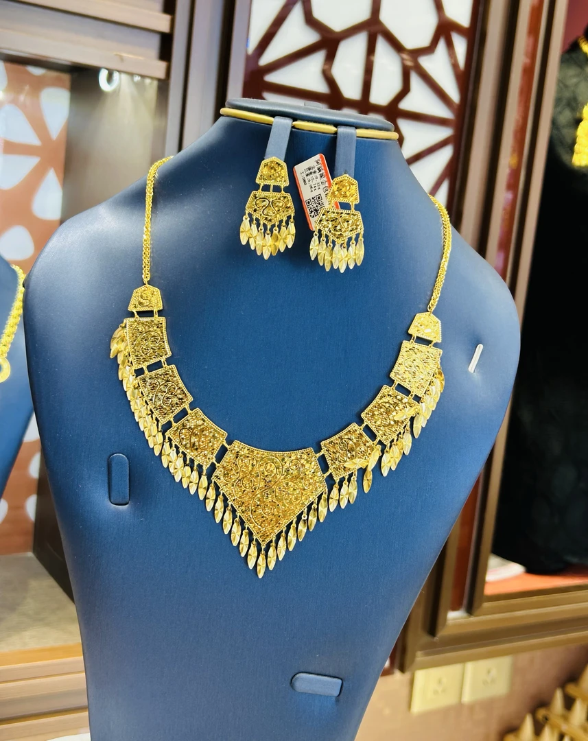 合金项链 两件套