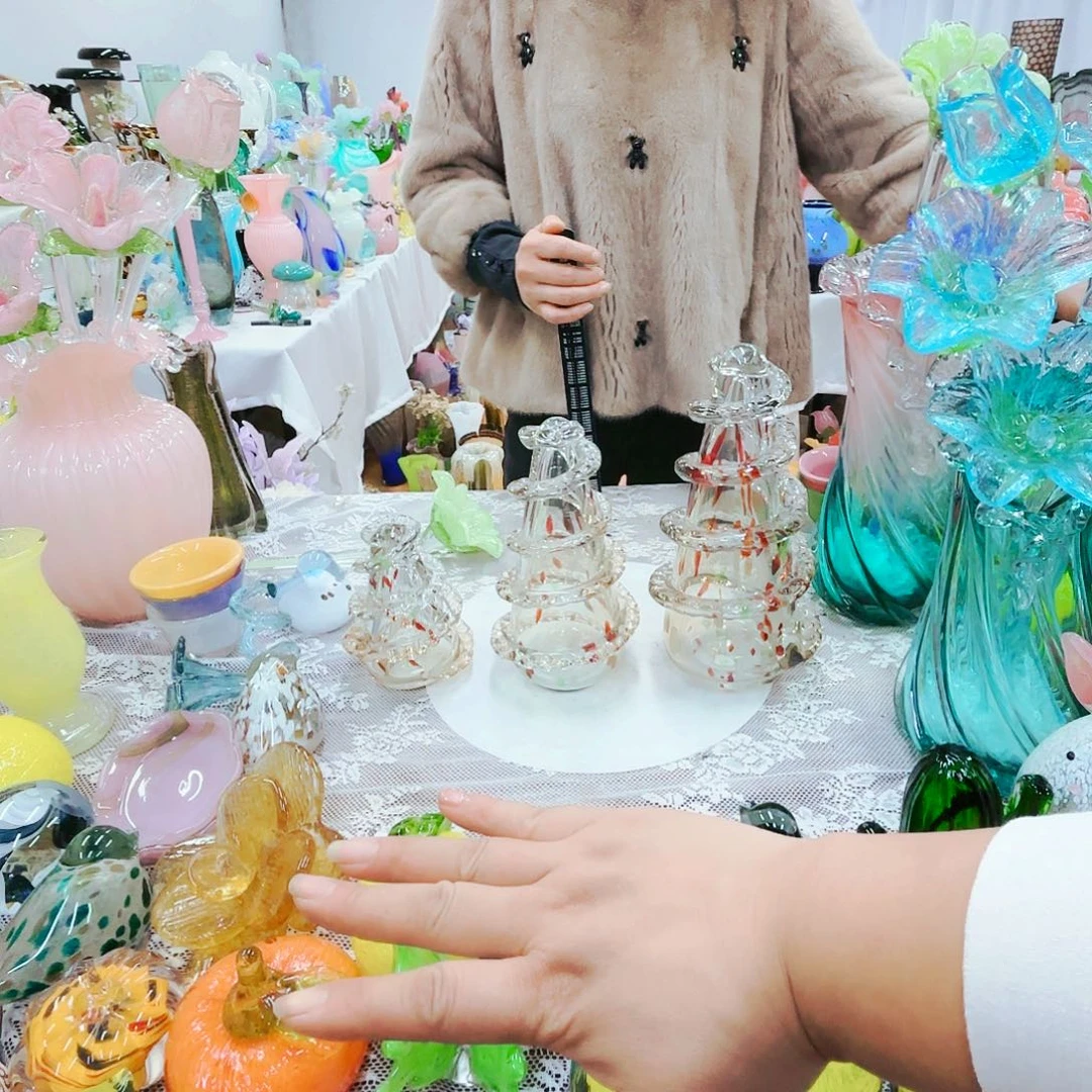 福利不退不换琉璃花瓶花器艺术品