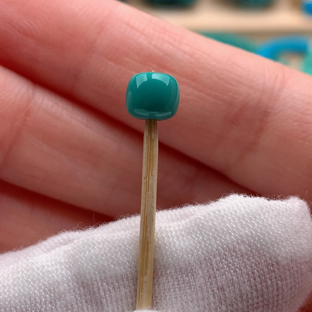 未镶嵌绿松石珠宝半成品