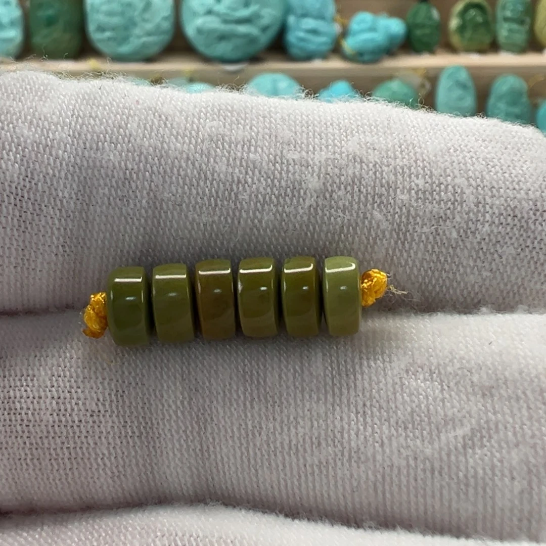 未镶嵌绿松石隔片6mm