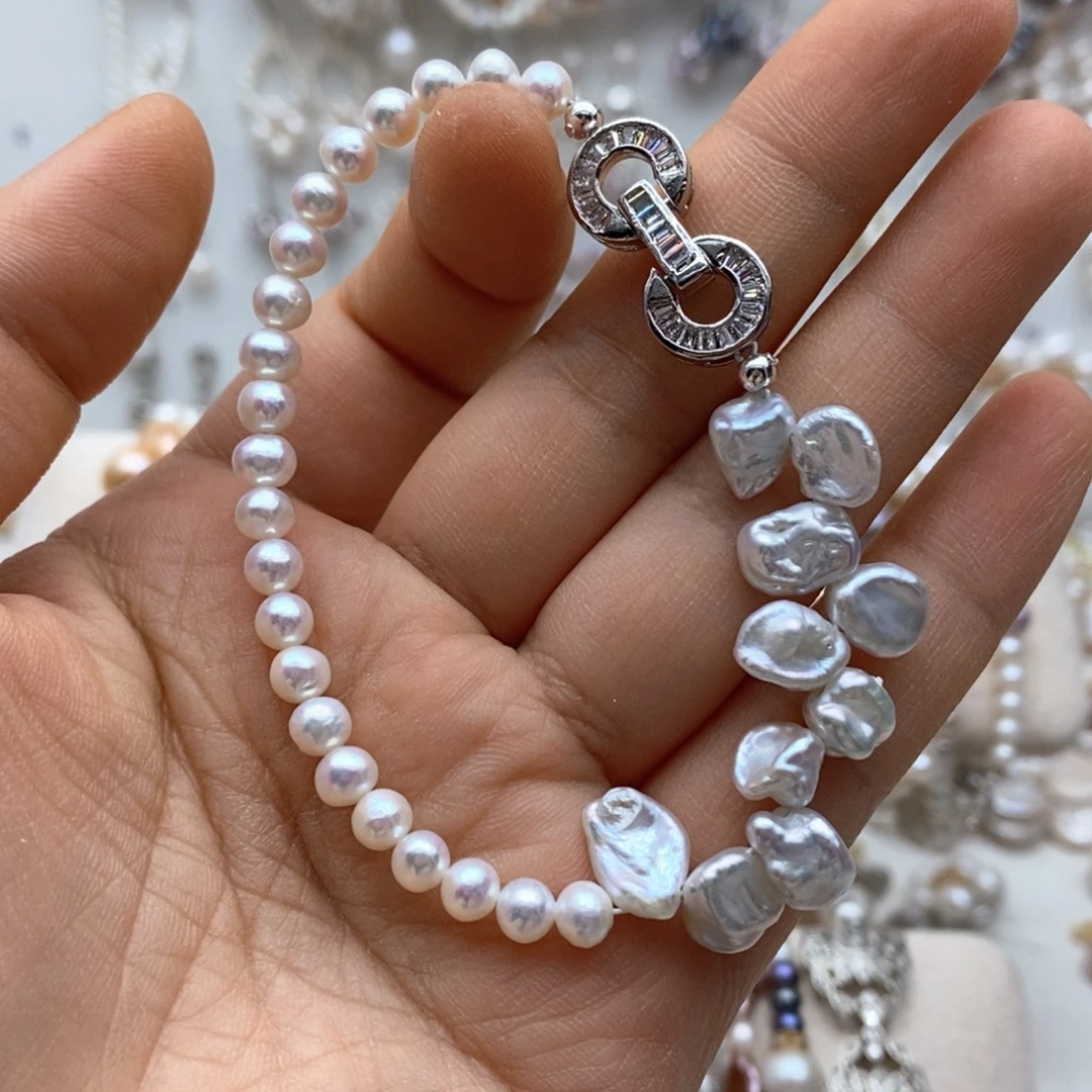 手串未镶嵌淡水珍珠