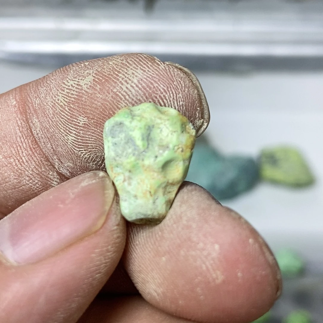 绿松石珠宝奇石未镶嵌