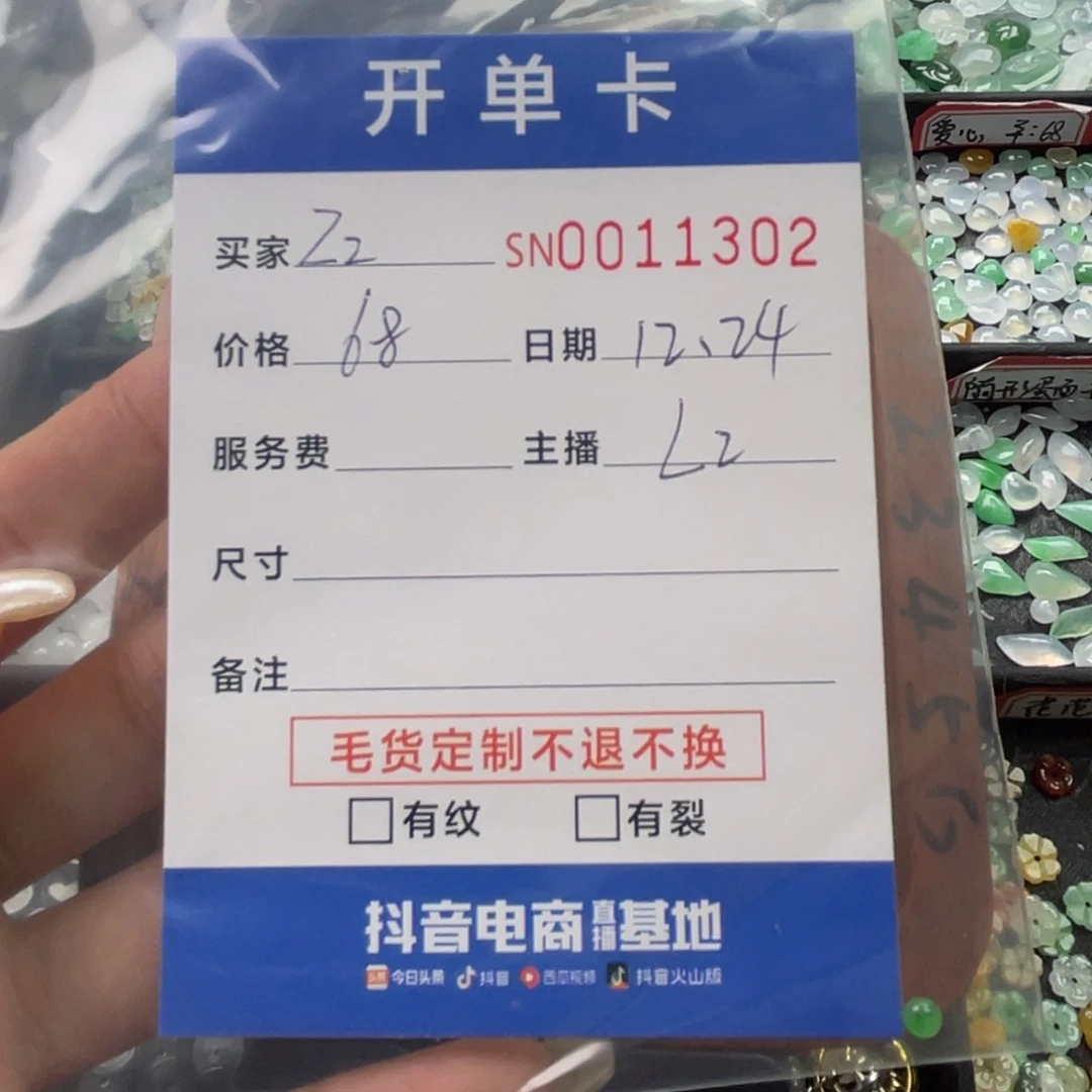 颈饰未镶嵌翡翠Z****~