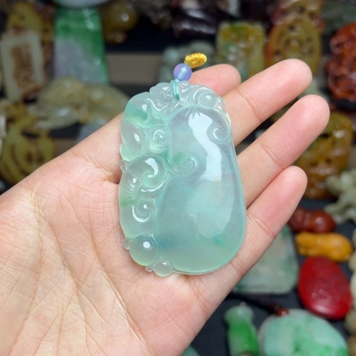 ****竹和田玉（糖玉）未镶嵌挂件