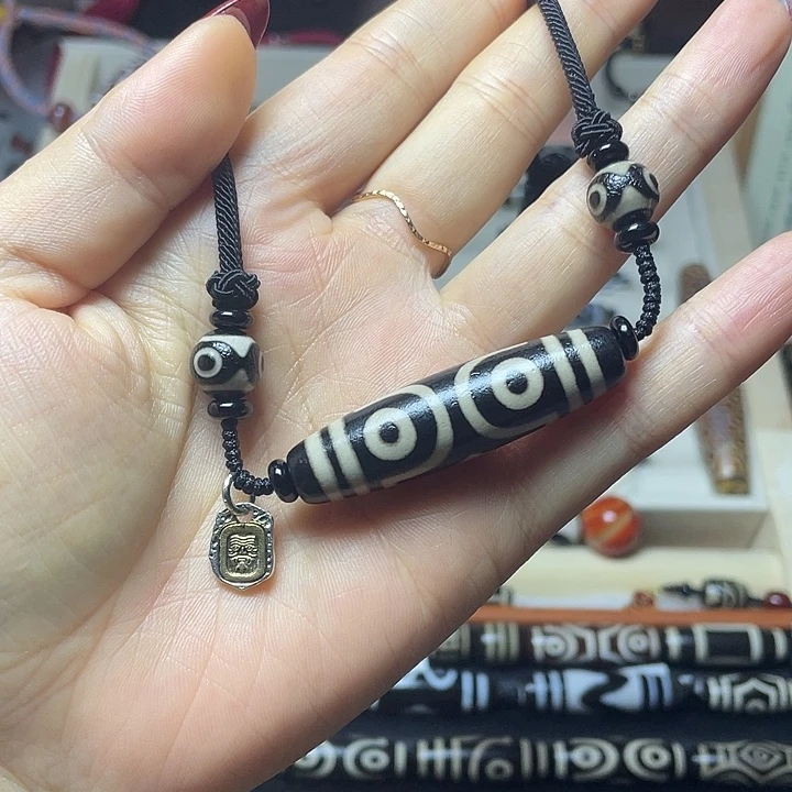 玛瑙/玉髓合金颈饰