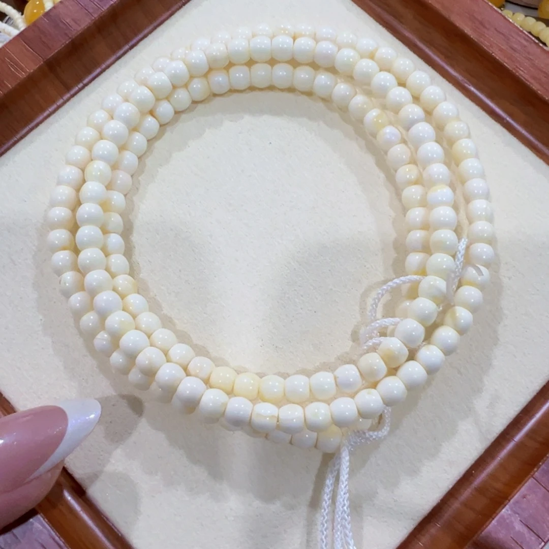 未镶嵌蜜蜡手链?****爱5m瓷白长串