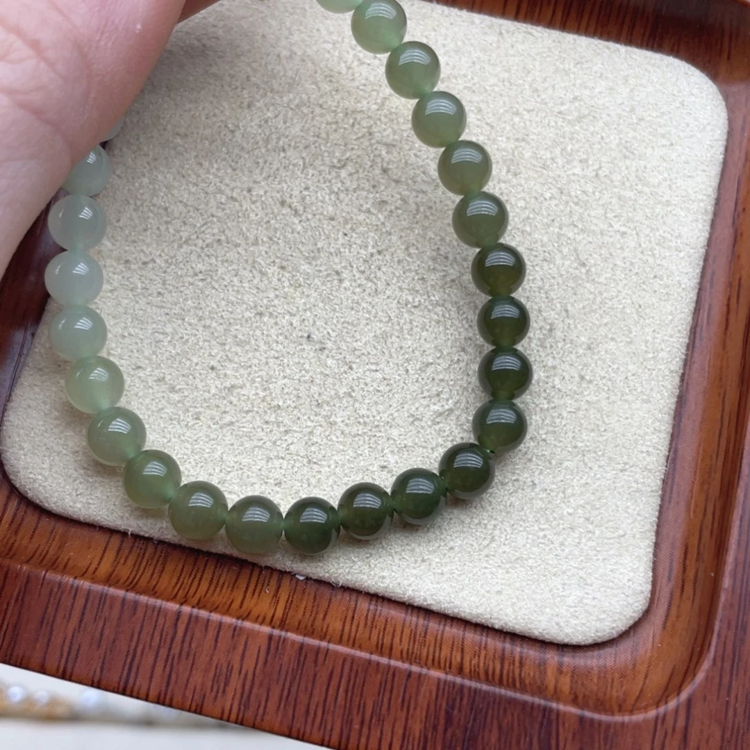 和田玉未镶嵌手链A2