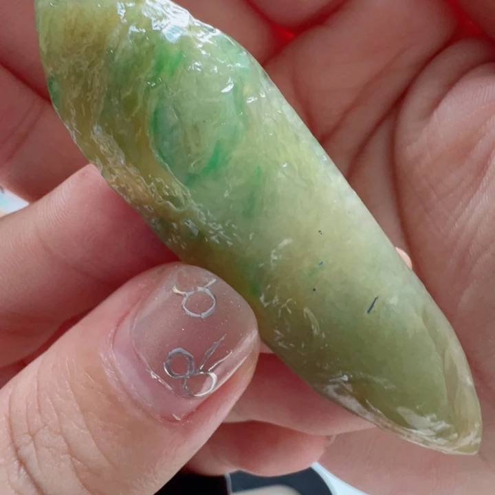 定制翡翠未镶嵌包抛光