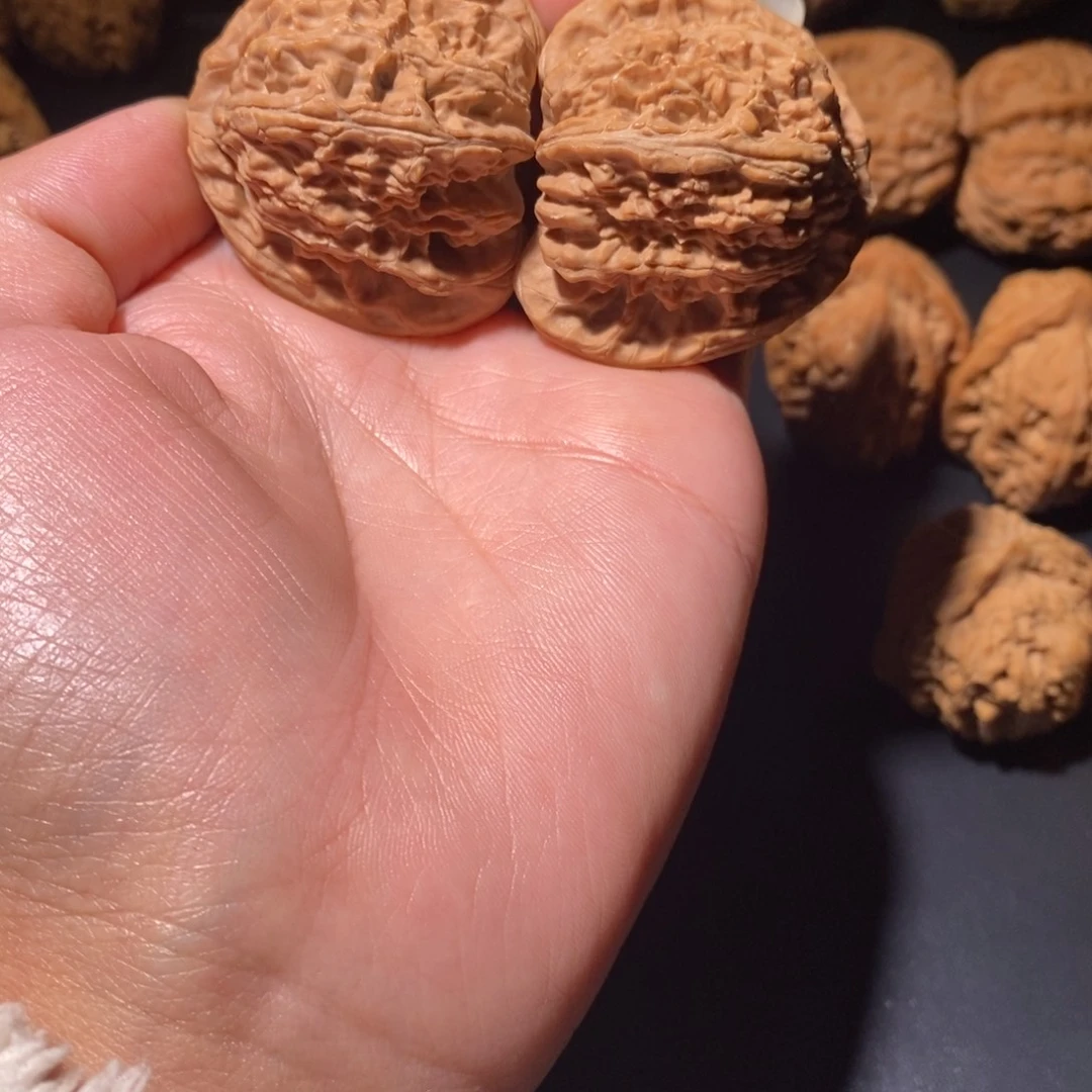 吊坠文玩核桃白狮子