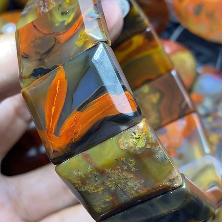 玛瑙/玉髓颈饰未镶嵌飘**3