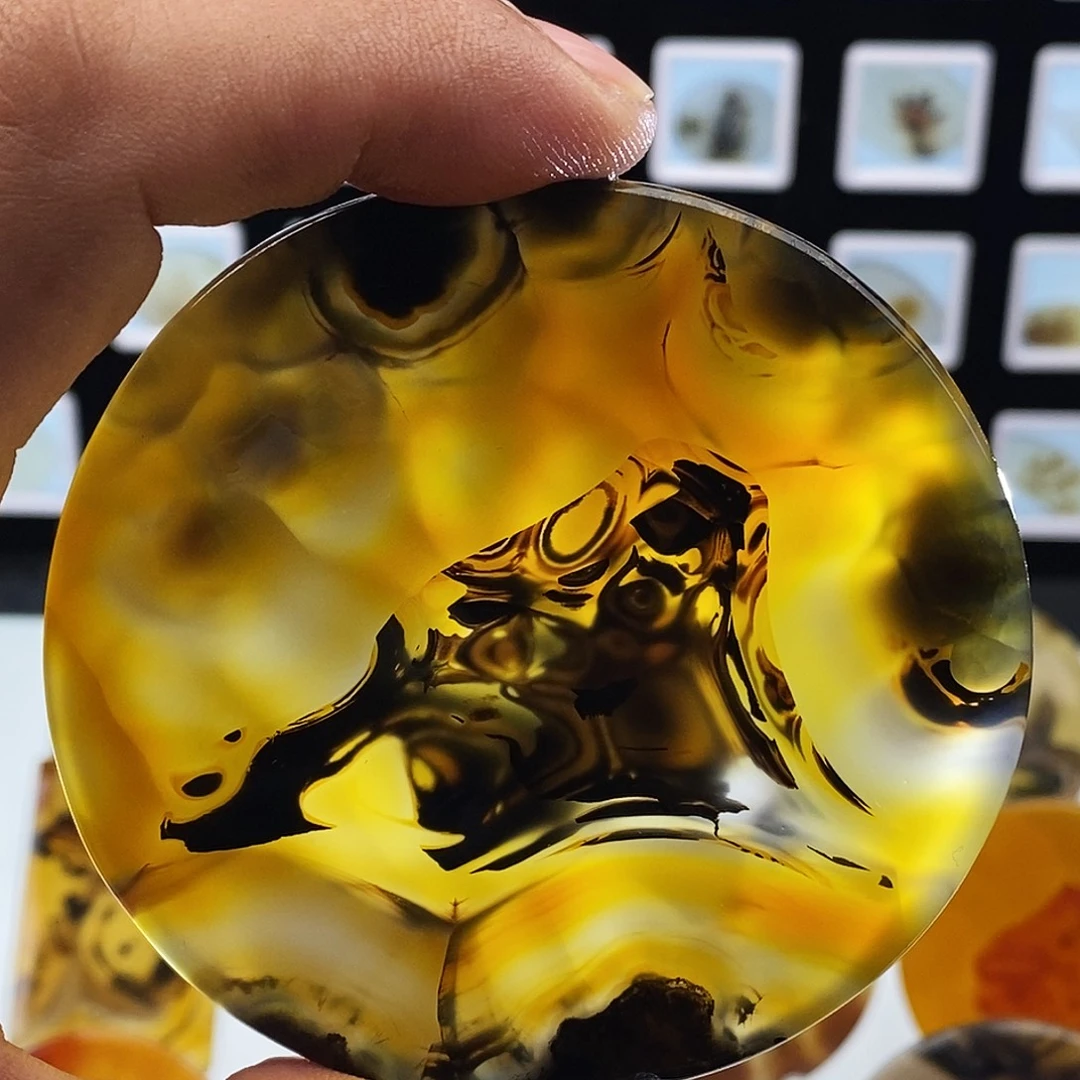 玛瑙/玉髓未镶嵌吊坠(不含链)79