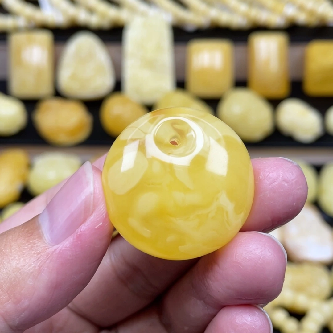 琥珀未镶嵌裸石琥珀蜜蜡