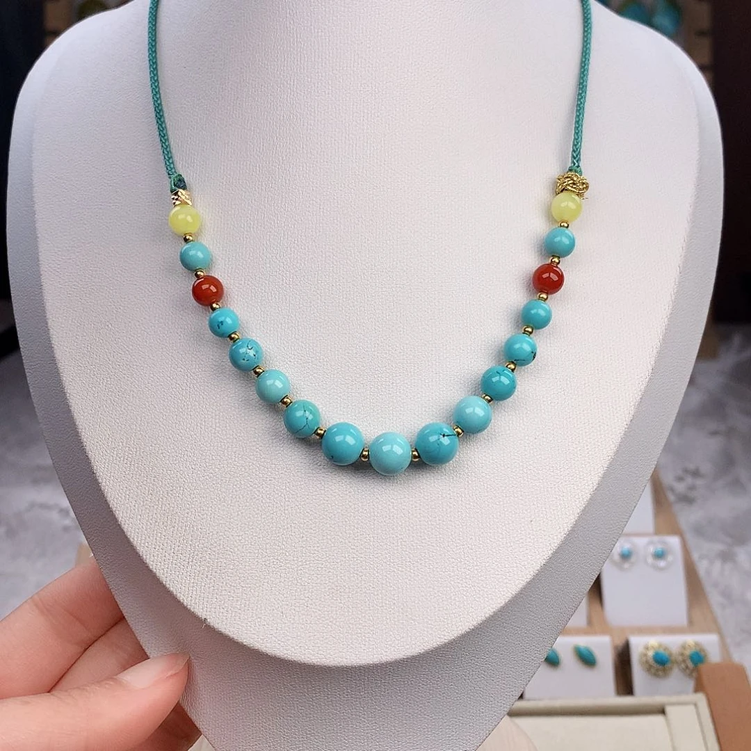 绿松石珠宝奇石未镶嵌